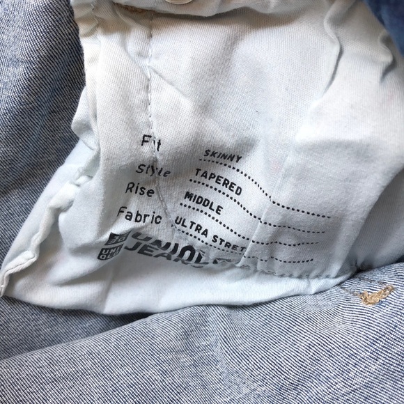 COPY - NWOT Uniqlo unique fade skinny jean - Picture 3 of 4